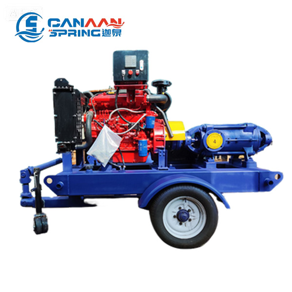 Self-Priming Diesel Trash Pump – Trailer Mounted Pump | SCPY