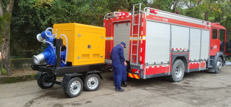 Fire Emergency Response: Rapid-Deploy Diesel Trailer Pumping Units - CANNASPRING Pumping System