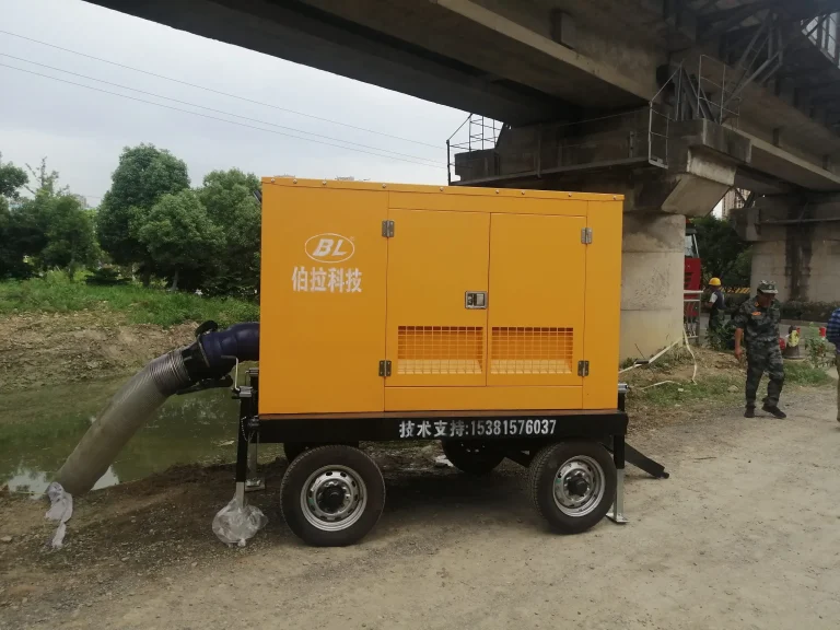 Industrial Site Drainage: Heavy-Duty Mobile Pumping Solutions - CANNASPRING Pumping System