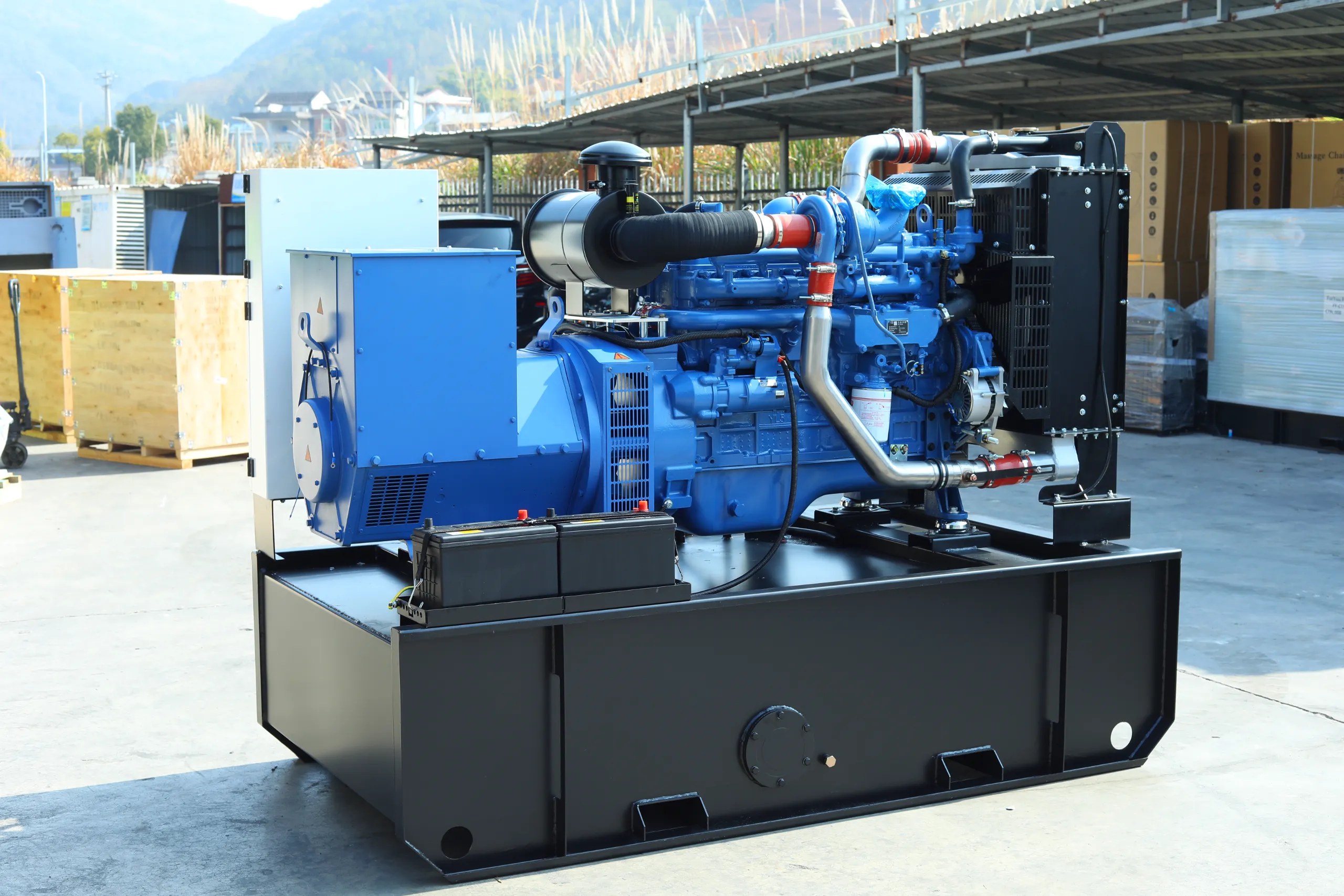 Yuchai-Powered Open-Type Diesel Generator Set