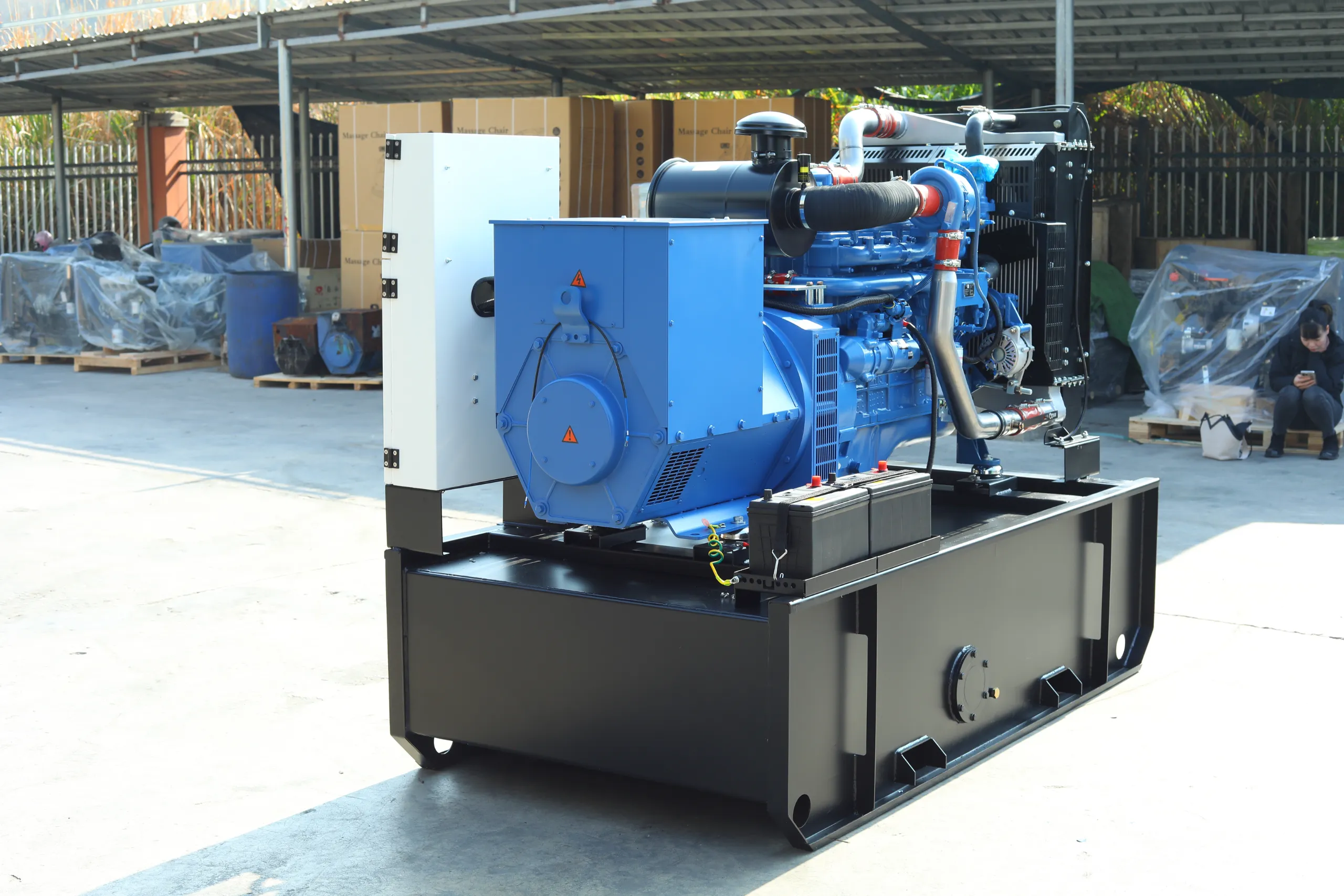 Yuchai-Powered Open-Type Diesel Generator Set